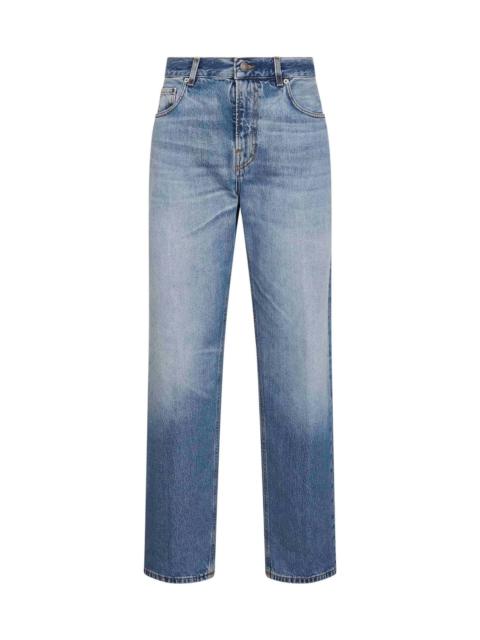 HAIKURE Light blue cotton denim Bonnie Dive jeans