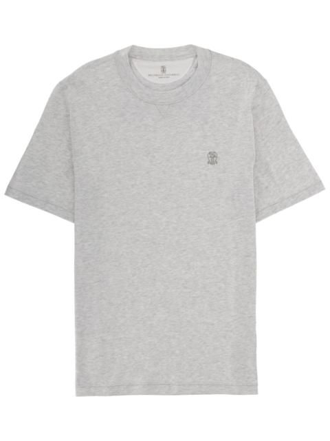 Brunello Cucinelli T-SHIRT IN COTONE CON LOGO