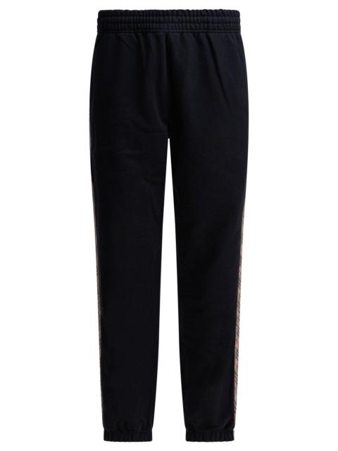 Burberry Burberry Trousers With Check Trim