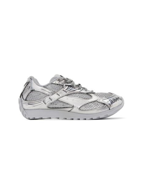 Bottega Veneta Silver Orbit Sneakers