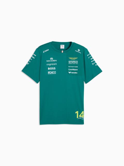 PUMA PUMA x ASTON MARTIN ARAMCO F1® TEAM Men's Replica Alonso Tee