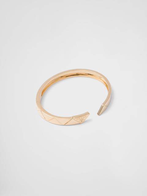 Prada Eternal Gold bangle bracelet in yellow gold