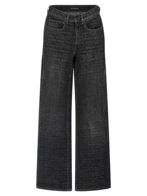 BALENCIAGA Balenciaga Women Wide Leg Jeans