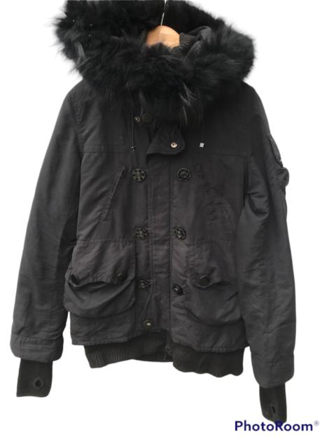 Other Designers Vintage - Sly Baroque Japan Limited Winter Fur Hoodie Jacket