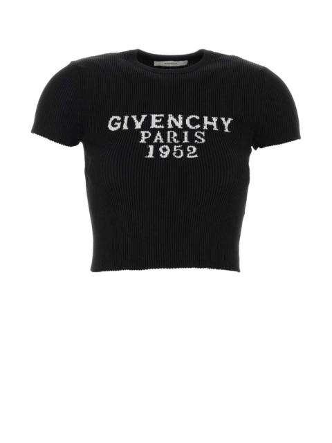 Givenchy Givenchy Women Black Polyester T-Shirt