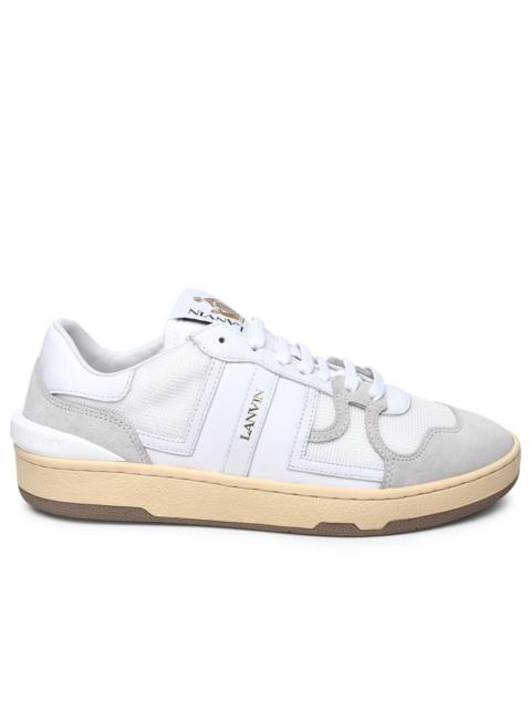 Lanvin Lanvin White Leather Blend Sneakers Women