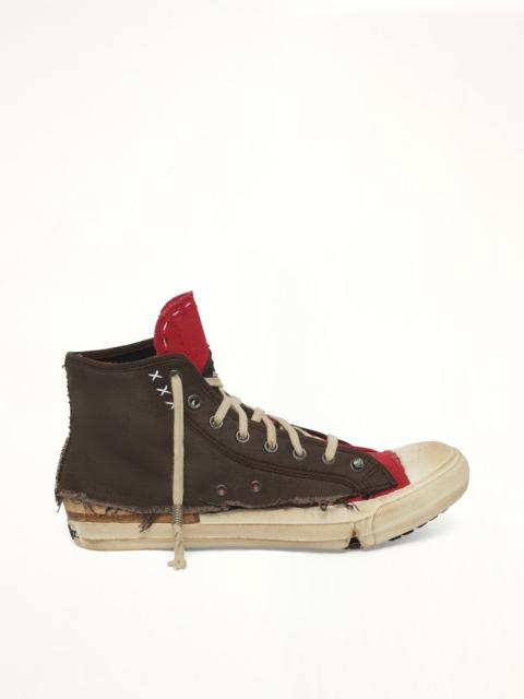 Maison Margiela Loved to Death Sneaker in Red/Black
