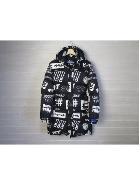 Other Designers Been Trill Generations Hashtag Men's Long Down Puffer Jacket