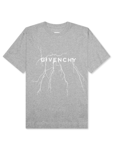 Givenchy T-SHIRT - LIGHT GREY MELANGE