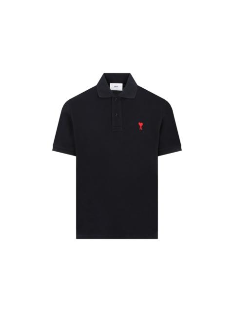 AMI Paris Ami De Coeur Polo Shirt Men