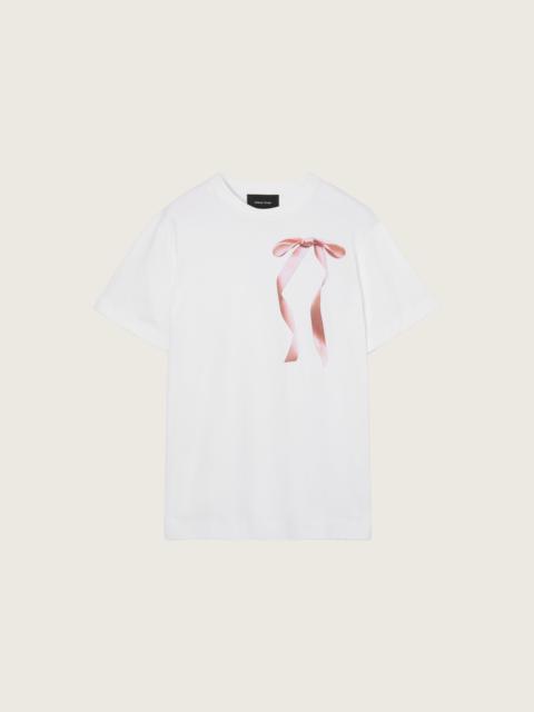 Simone Rocha Ribbon Bow Tail T-Shirt