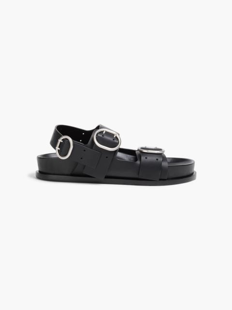 Jil Sander Buckled leather sandals