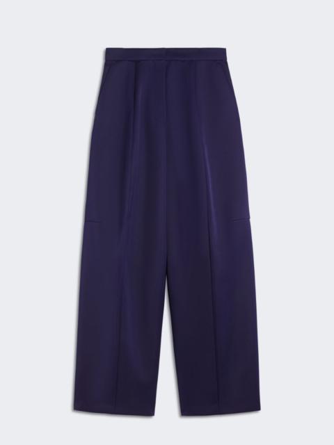 Sportmax Oversize low-rise trousers - RUNWAY - DARK VIOLET