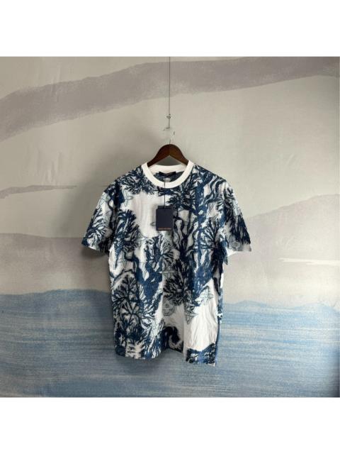 Louis Vuitton LV Coral Sea Seagrass Ink Wash Full Print Short Sleeve