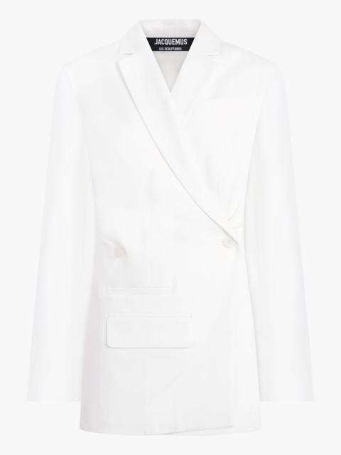 JACQUEMUS LA VESTE TIBAU | WHITE