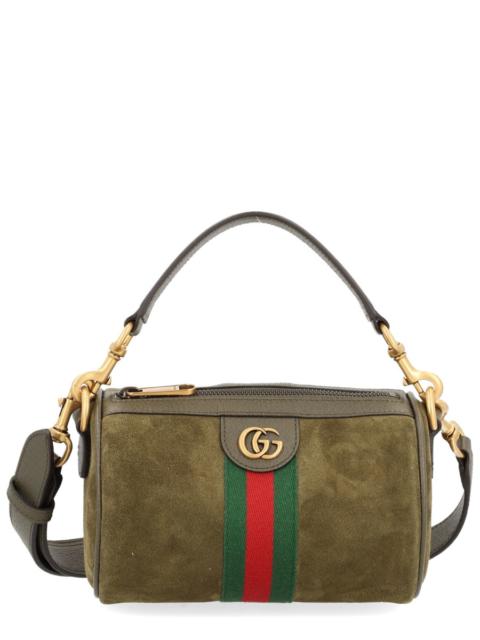 GUCCI OPHIDIA MINI SUEDE BAG