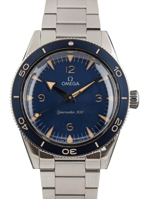 OMEGA Used Omega Seamaster 300 Blue Dial