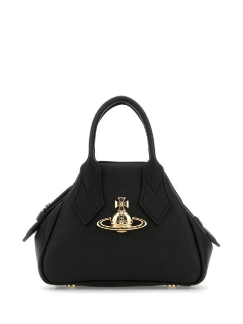 Vivienne Westwood Black synthetic leather mini Yasmine handbag