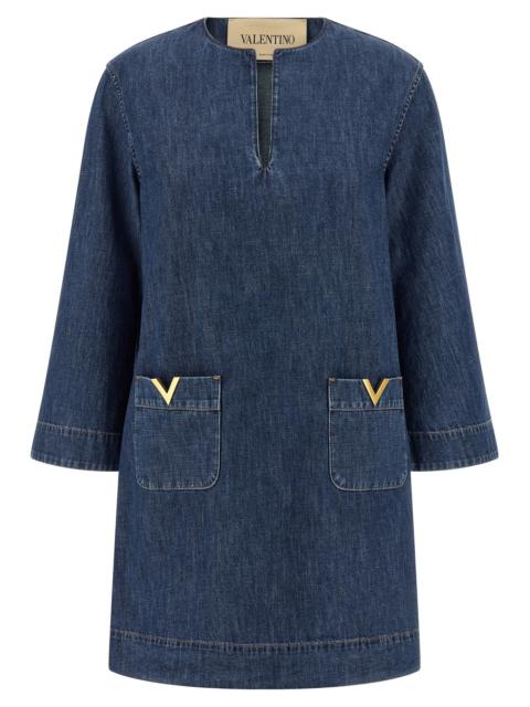 Valentino Valentino Garavani Women Valentino Garavani Vgold Dress