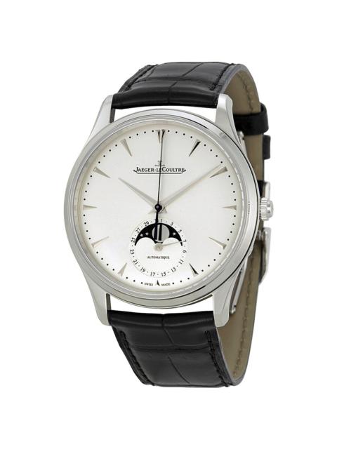 Jaeger-LeCoultre Pre-owned Jaeger LeCoultre Master Ultra Thin Moonphase Automatic Silver Dial Men's Watch Q1368420