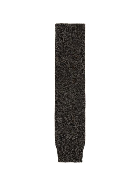 Our Legacy Brown & Black Sleeve Scarf