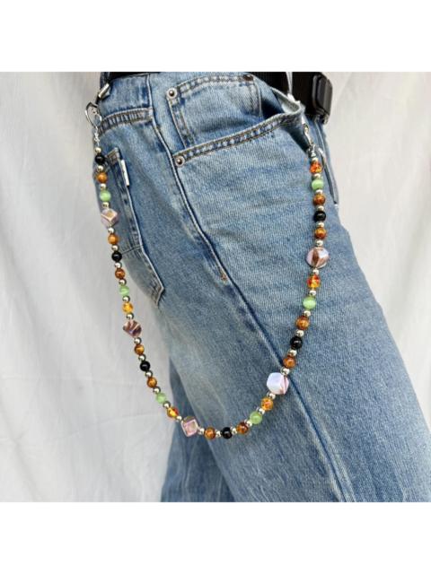 Other Designers Jewelry - Colorful Lucky Beaded Wallet Chain, Pants Chain, Belt Chain
