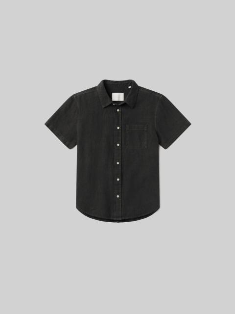 Citizens of Humanity Short Sleeve Pocket Cairo Shirt
In Washed Black