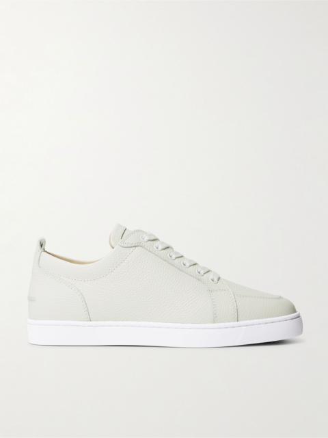 Christian Louboutin Rantulow Full-Grain Leather Sneakers Off-white