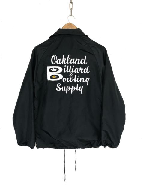 Other Designers Vintage - 80s King Louie Oakland Billiard Bowling Supply Coach Jacket