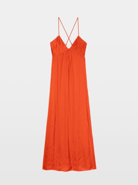 Zadig & Voltaire Rayon Satin Dress