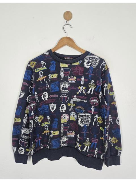 Hysteric Glamour Hysteric Glamour all logo sweatshirt