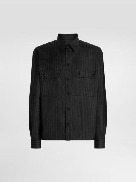 Dolce & Gabbana Tailored pinstripe shirt