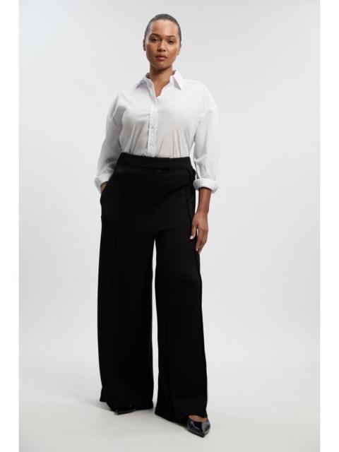 KAREN MILLEN Plus Size Ponte Wide Leg Trouser