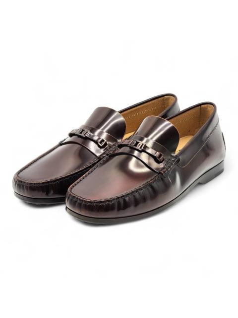 Tod's City Gommino Leather Loafers Brown UK 7 US 8.5 - New $695