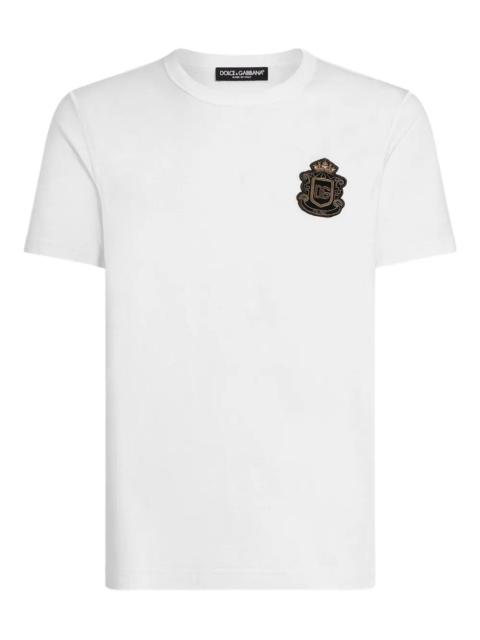 Dolce & Gabbana T-Shirt with Embroidery