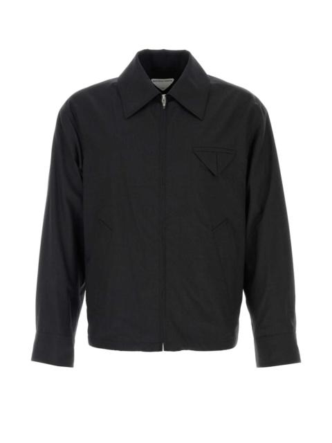 Bottega Veneta Bottega Veneta Men Slate Wool Jacket