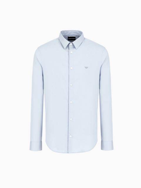 EMPORIO ARMANI Stretch nylon-blend shirt