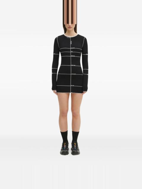 VETEMENTS intarsia-knit mini dress