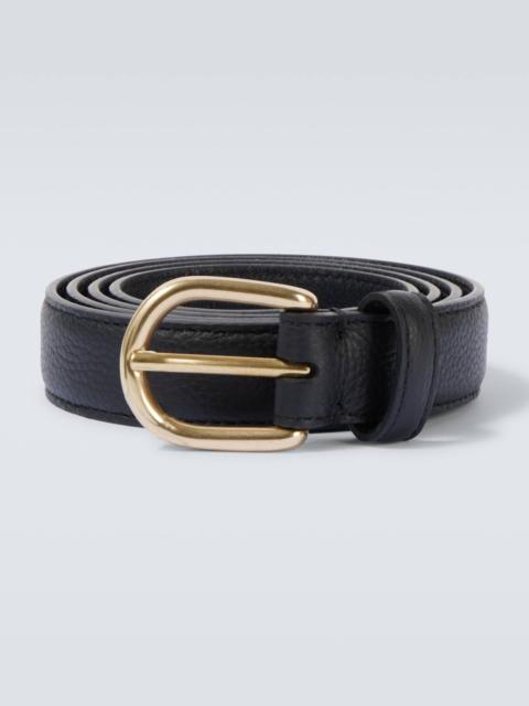 SAMAN AMEL Cardon leather belt