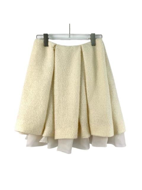 Dior Dior Mohair Skirt Beige