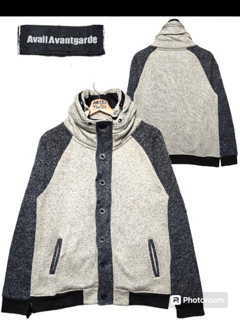 Other Designers If Six Was Nine × Le Grande Bleu (L.G.B.) - Avail Avant Garde Knit Wool Varsity