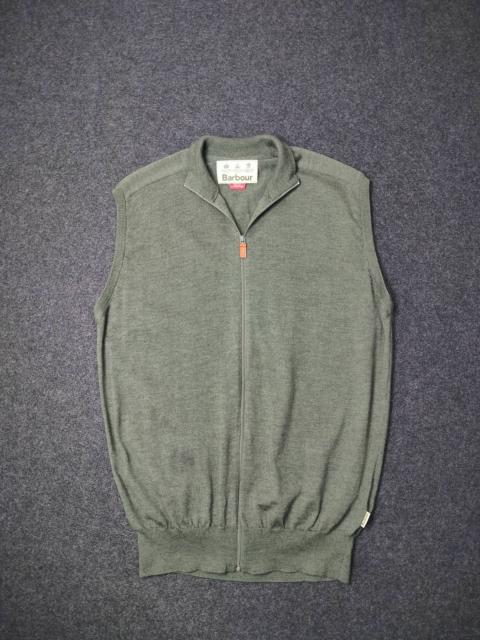 Barbour Vintage Barbour Sporting Full Zip Sleeveless Marsh