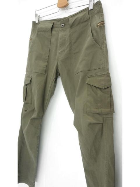 Other Designers Dope! BOYCOTT Japan Long Back Zipper Slim Cargo Pant