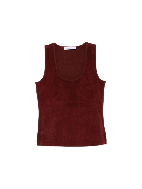 Max Mara Max Mara Red Tops - Vests & Tank Tops Women