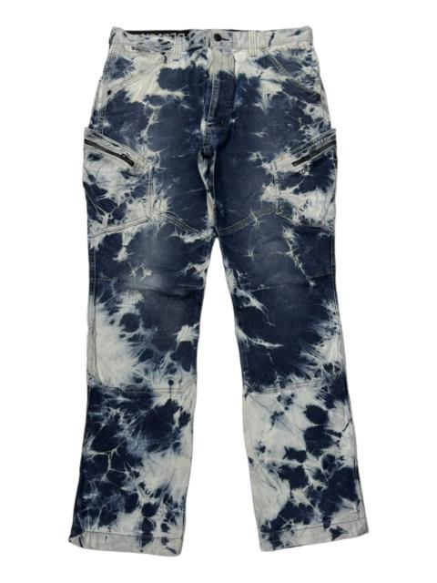 Other Designers Archival Clothing - BLEACH TS DESIGN MULTI POCKET CARGO PANTS