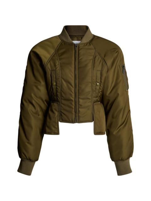 Balmain Balmain Women Nylon Bomber Jacket