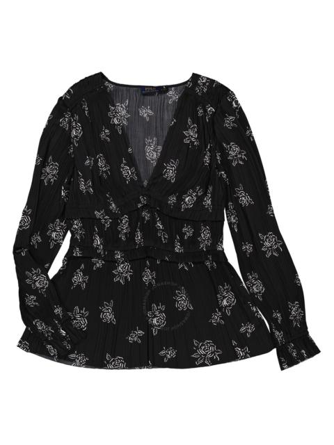 Polo Ralph Lauren Polo Ralph Lauren Ladies Joclyn Pleated Blouse
