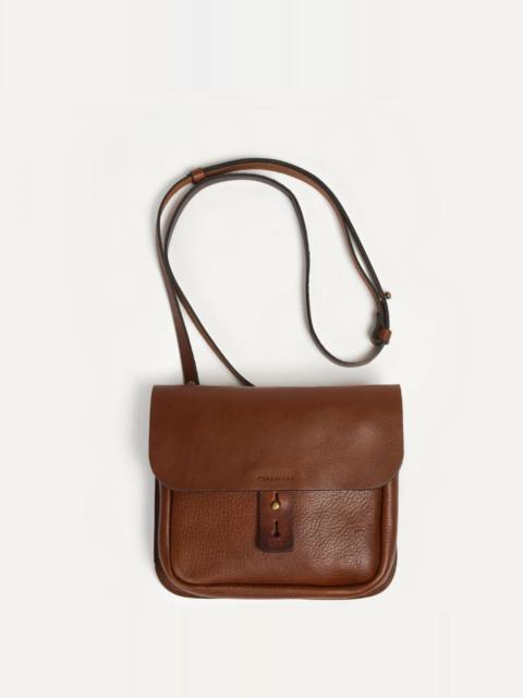 Bleu de Chauffe CARTOUCHE CARTRIDGE BAG  -  AMBER BROWN