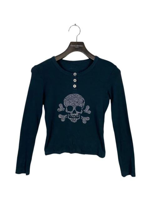 Other Designers Japanese Brand - Japanase punk gothic CRVX BRAND tshirt cropped