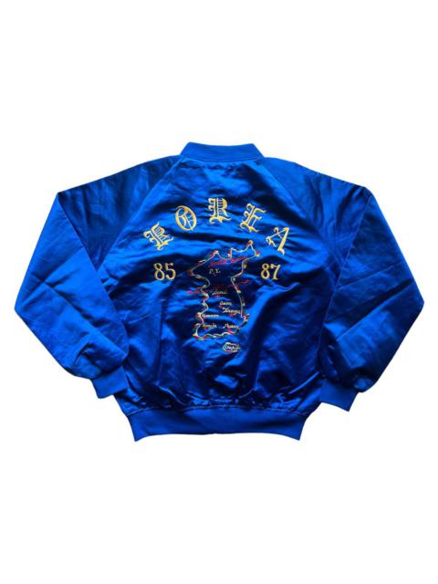 Other Designers VERY RARE VINTAGE JACKET SOUVENIR SUKAJAN DMZ MAP KOREA
